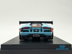 Xe Mô Hình Lamborghini Aventador LB*Performance Limited 999 1:64 JEC ( Xanh Gulf )