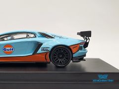 Xe Mô Hình Lamborghini Aventador LB*Performance Limited 999 1:64 JEC ( Xanh Gulf )