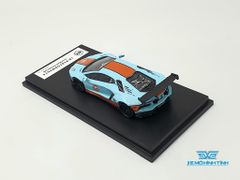 Xe Mô Hình Lamborghini Aventador LB*Performance Limited 999 1:64 JEC ( Xanh Gulf )