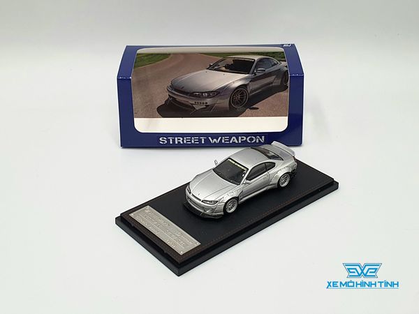 Xe Mô Hình Nissan Silvia S15 1:64 Street Weapon ( Bạc )