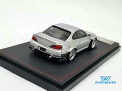 Xe Mô Hình Nissan Silvia S15 1:64 Street Weapon ( Bạc )