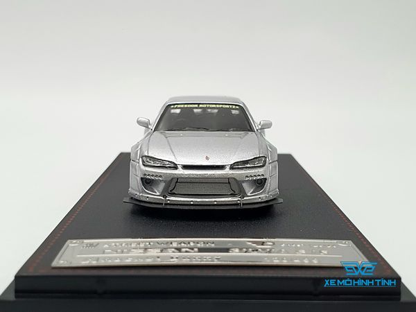 Xe Mô Hình Nissan Silvia S15 1:64 Street Weapon ( Bạc )