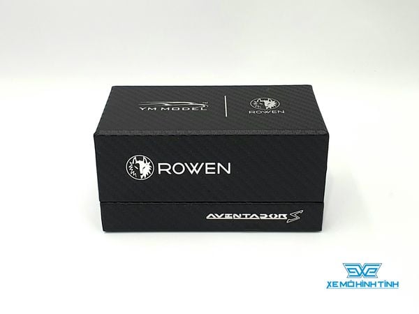 Xe Mô Hình Rowen Lamborghini Aventador S 1:64 YM Model ( Trắng )