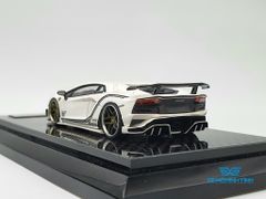 Xe Mô Hình Rowen Lamborghini Aventador S 1:64 YM Model ( Trắng )