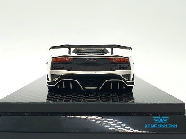 Xe Mô Hình Rowen Lamborghini Aventador S 1:64 YM Model ( Trắng )