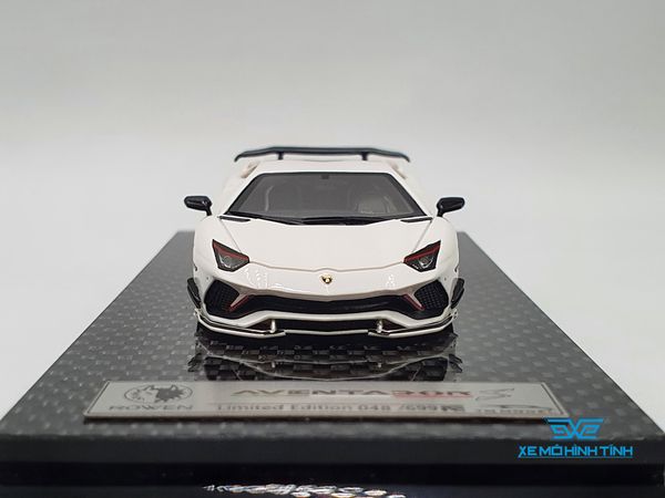 Xe Mô Hình Rowen Lamborghini Aventador S 1:64 YM Model ( Trắng )