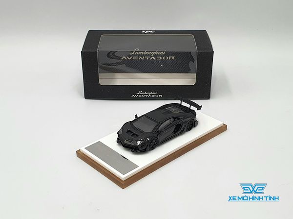 Xe Mô Hình Lamborghini Aventador Limited 499pcs 1:64 TPC ( Đen )