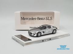 Xe Mô Hình Mercedes-Benz SLS Limited 500psc 1:64 TPC ( Bạc )