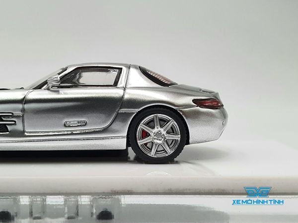 Xe Mô Hình Mercedes-Benz SLS Limited 500psc 1:64 TPC ( Bạc )