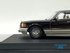 Xe Mô Hình Mercede-Benz 560sel W126 1:64 Master ( Đen )