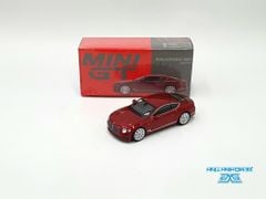 Xe Mô Hình Bentley Continental GT Speed 2022 Candy Red LHD 1:64 MiniGT ( Đỏ )