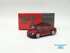 Xe Mô Hình Bentley Continental GT Speed 2022 Candy Red LHD 1:64 Minigt ( Đỏ )