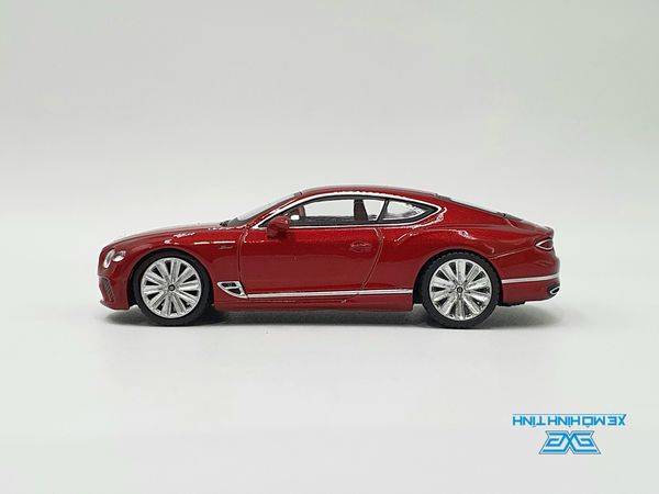 Xe Mô Hình Bentley Continental GT Speed 2022 Candy Red LHD 1:64 Minigt ( Đỏ )