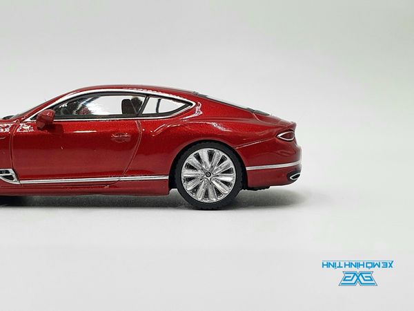 Xe Mô Hình Bentley Continental GT Speed 2022 Candy Red LHD 1:64 Minigt ( Đỏ )