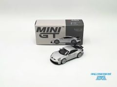 Xe Mô Hình Porsche 911 (922) GT3 GT Silver Metallic LHD 1:64 MiniGT ( Bạc )