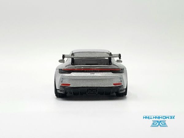 Xe Mô Hình Porsche 911 (922) GT3 GT Silver Metallic LHD 1:64 Minigt ( Bạc )