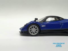 Xe Mô Hình Pagani Zonda F Blu Argentina RHD 1:64 MiniGT (Xanh)