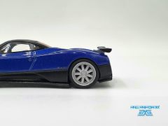 Xe Mô Hình Pagani Zonda F Blu Argentina RHD 1:64 MiniGT (Xanh)