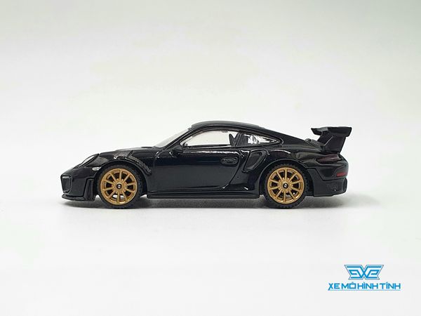 Xe Mô Hình Porsche 911(991) GT2 RS Weissach Package Black LHD 1:64 Minigt ( Đen )