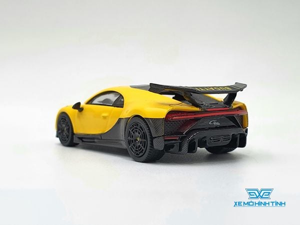 Xe Mô Hình Bugatti Chiron Pur Sport Yellow LHD 1:64 Minigt ( Vàng )