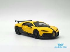 Xe Mô Hình Bugatti Chiron Pur Sport Yellow LHD 1:64 Minigt ( Vàng )