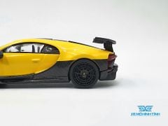 Xe Mô Hình Bugatti Chiron Pur Sport Yellow LHD 1:64 Minigt ( Vàng )