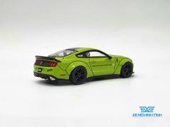 Xe Mô Hình LB-WORK Ford Mustang Grabber Lime LHD 1:64 Minigt ( Xanh Lá )