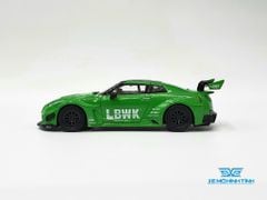 Xe Mô Hình LB-Silhouette WORKS GT Nissan 35GT-RR Ver.2 Apple Green LHD 1:64 Minigt ( Xanh Lá )