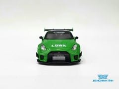 Xe Mô Hình LB-Silhouette WORKS GT Nissan 35GT-RR Ver.2 Apple Green LHD 1:64 Minigt ( Xanh Lá )