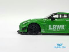 Xe Mô Hình LB-Silhouette WORKS GT Nissan 35GT-RR Ver.2 Apple Green LHD 1:64 Minigt ( Xanh Lá )