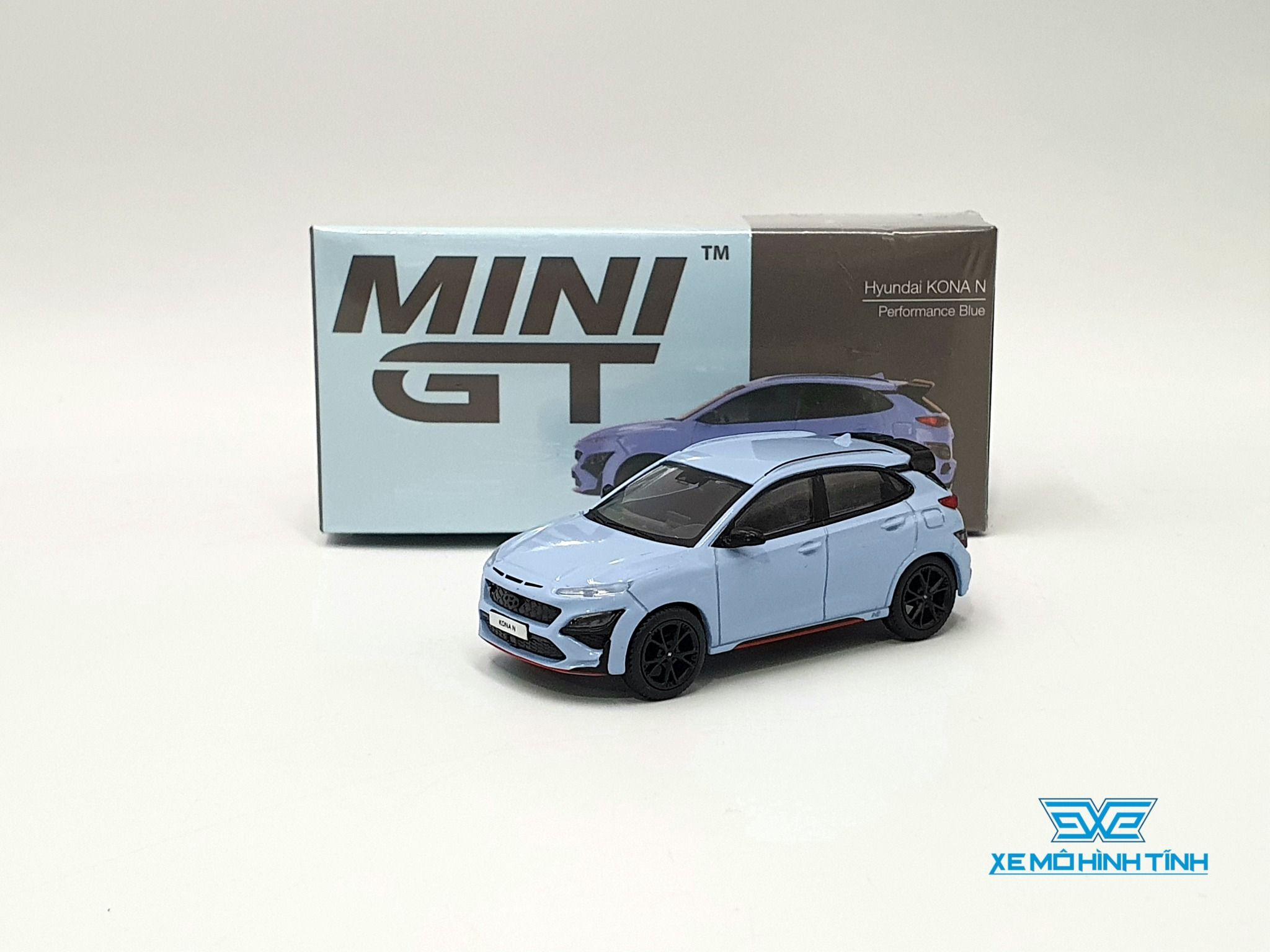 Xe Mô Hình Hyundai KONA N Perfomance Blue LHD 164 MiniGT  Xanh   Shop Xe  Mô Hình Tĩnh