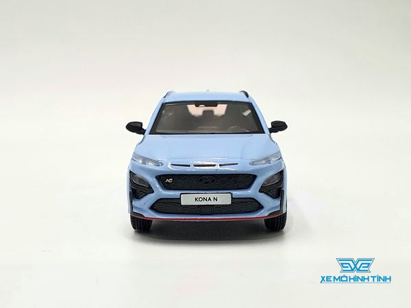 Xe Mô Hình Hyundai KONA N Perfomance Blue LHD 1:64 MiniGT ( Xanh )