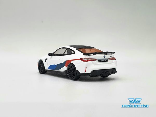 Xe Mô Hình BMW M4 M-Perfomance (G82) Alpine White LHD 1:64 Minigt ( Trắng)