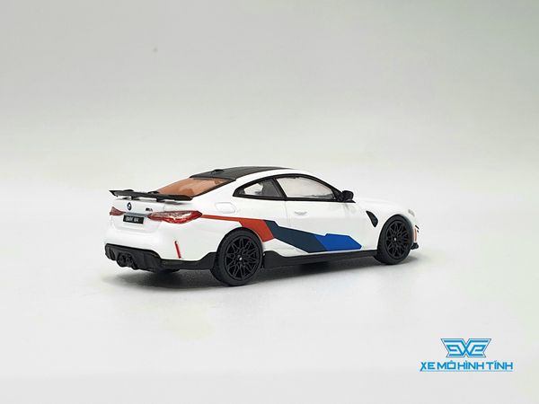 Xe Mô Hình BMW M4 M-Perfomance (G82) Alpine White LHD 1:64 Minigt ( Trắng)