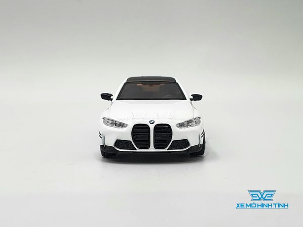 Xe Mô Hình BMW M4 M-Perfomance (G82) Alpine White LHD 1:64 Minigt ( Trắng)