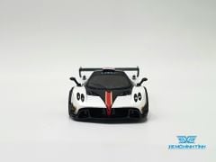 Xe Mô Hình PGANI ZONDA R Blanco Benny 1:64 Tarmac Works ( Trắng)