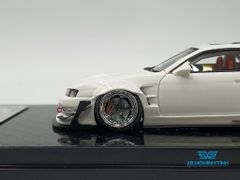 Xe Mô Hình Nissan Silvia S14 Error 404 1:64 YM Model ( Trắng )