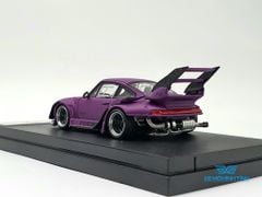 Xe Mô Hình Porsche RWB Rauh- Welt Begriff Limited 499pcs 1:64 Street Weapon ( Tím Nhám )