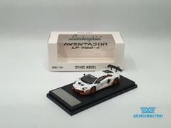 Xe Mô Hình Lamborghini Aventador Lp700-4 1:64 Space Model ( Trắng LV )