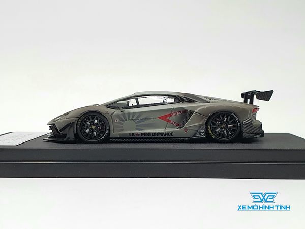 Xe Mô Hình Lamborghini Aventador LP700-4 2.0 LBWK 1:64 Star Model ( Xám Hiệu Ứng)