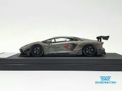 Xe Mô Hình Lamborghini Aventador LP700-4 2.0 LBWK 1:64 Star Model ( Xám Hiệu Ứng)