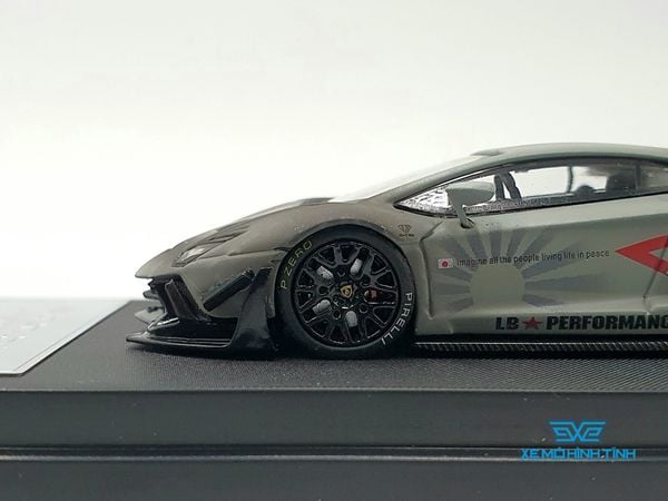 Xe Mô Hình Lamborghini Aventador LP700-4 2.0 LBWK 1:64 Star Model ( Xám Hiệu Ứng)