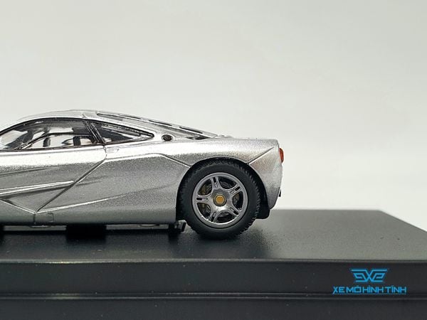 Xe Mô Hình McLaren F1 1:64 LCD ( Bạc )