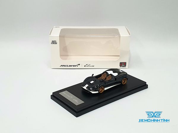 Xe Mô Hình McLaren Elva 1:64 LCD ( Xanh Trắng )