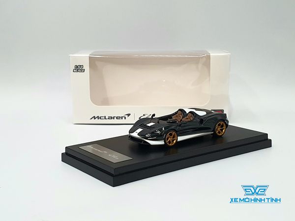 Xe Mô Hình McLaren Elva 1:64 LCD ( Xanh Trắng )