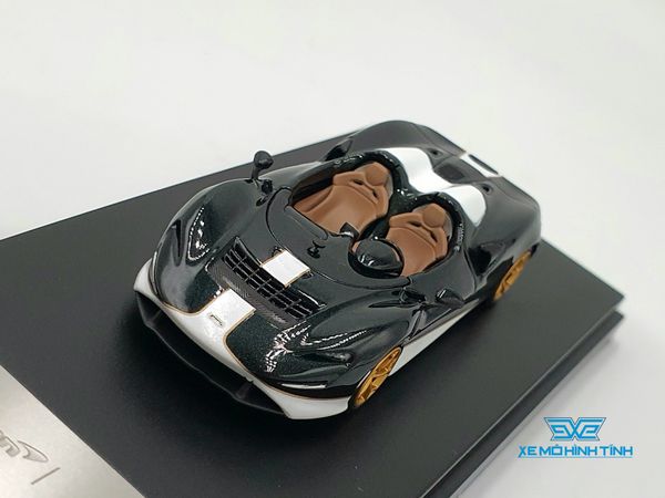 Xe Mô Hình McLaren Elva 1:64 LCD ( Xanh Trắng )