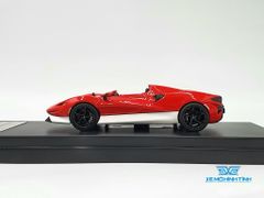 Xe Mô Hình McLaren Elva 1:64 LCD ( Trắng Đỏ )