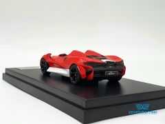 Xe Mô Hình McLaren Elva 1:64 LCD ( Trắng Đỏ )