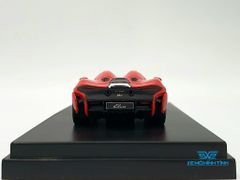 Xe Mô Hình McLaren Elva 1:64 LCD ( Trắng Đỏ )