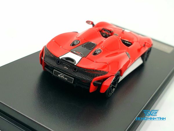 Xe Mô Hình McLaren Elva 1:64 LCD ( Trắng Đỏ )